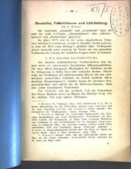 Baustufen, Paläolithicum- und Löß-Stellung; Sonderdruck aus: (keine Angabe); Hil