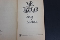 Mr. Taxicab James V. Maresca 1958 Vintage Adult Humor Stories Bantam Book GGA