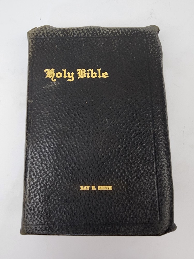 National Bible Press Old & New Testament Pronouncing Red Letter Teacher Ed. 60’s