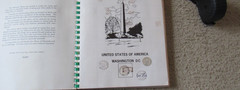 1971 POSTMARKS An Album of United States of America Post Office Mark Some Stamps