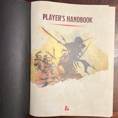 D&D Player’s Handbook 5th Edition Hardcover 2014 4th Printing Dungeons Dragons