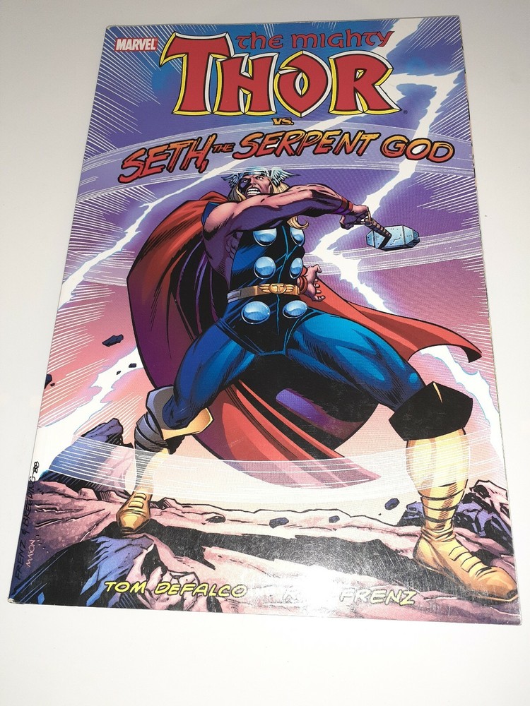 Marvel Thor Seth The Serpent God TPB Unread 9.4 First Print FREE SHIPPING