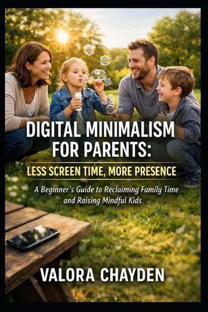 Digital Minimalism for Parents: LESS SCREEN TIME, MORE PRESENCE: A Beginner’s Gu