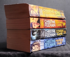 Christine Feehan Ghostwalker Series Lot of 4 Paperbacks PB Berkley Fiction