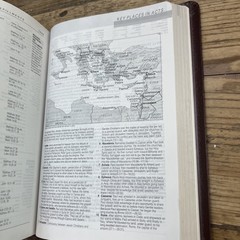 NIV Life Application Study Bible by Ronald A. Beers (1997, Hardcover)