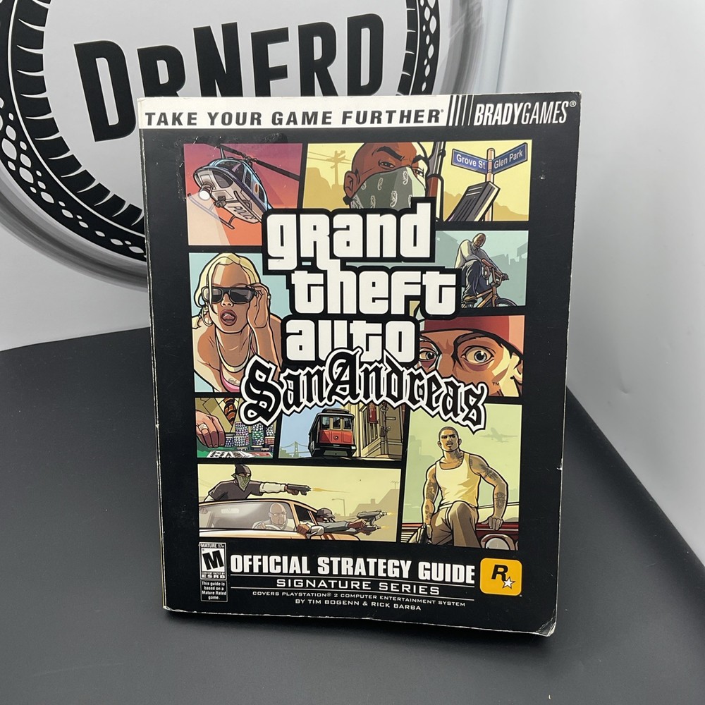 Signature Ser.: Grand Theft Auto : San Andreas Strategy Guide By BradyGames CIB