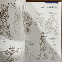 Breath Of Fire Official Complete Works Art Book Capcom Illustration