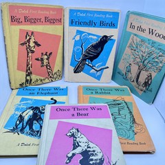 LOT OF 6 Dolch First Reading Books Garrard Publishing Company