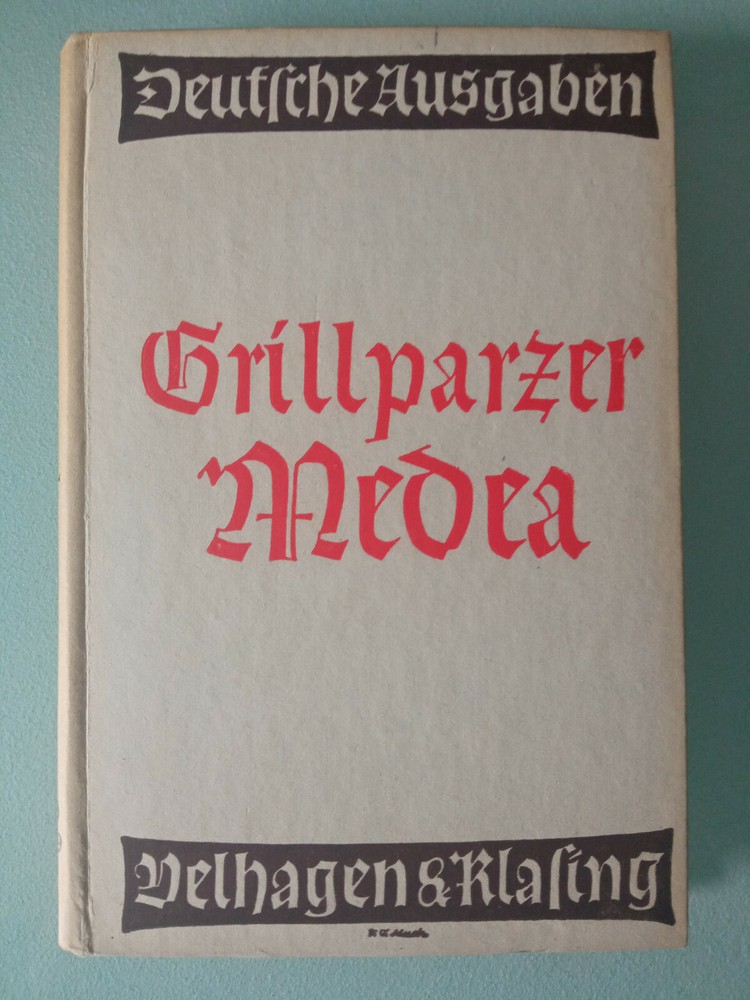Franz Grillparzer – Medea – Velhagen & Klasing Verlag – Gebundene Ausgabe