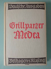 Franz Grillparzer – Medea – Velhagen & Klasing Verlag – Gebundene Ausgabe